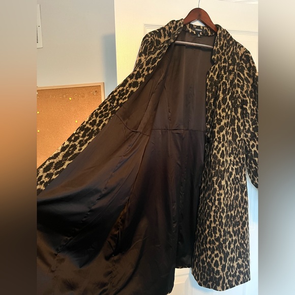 Torrid size 3X Leopard print wool car coat! Like new condition! - Picture 7 of 8